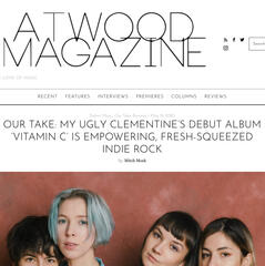 My Ugly Clementine - Atwood Magazine album review