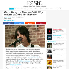 Milly - Paste Studio Session