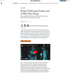 H31R - New York Times The Playlist